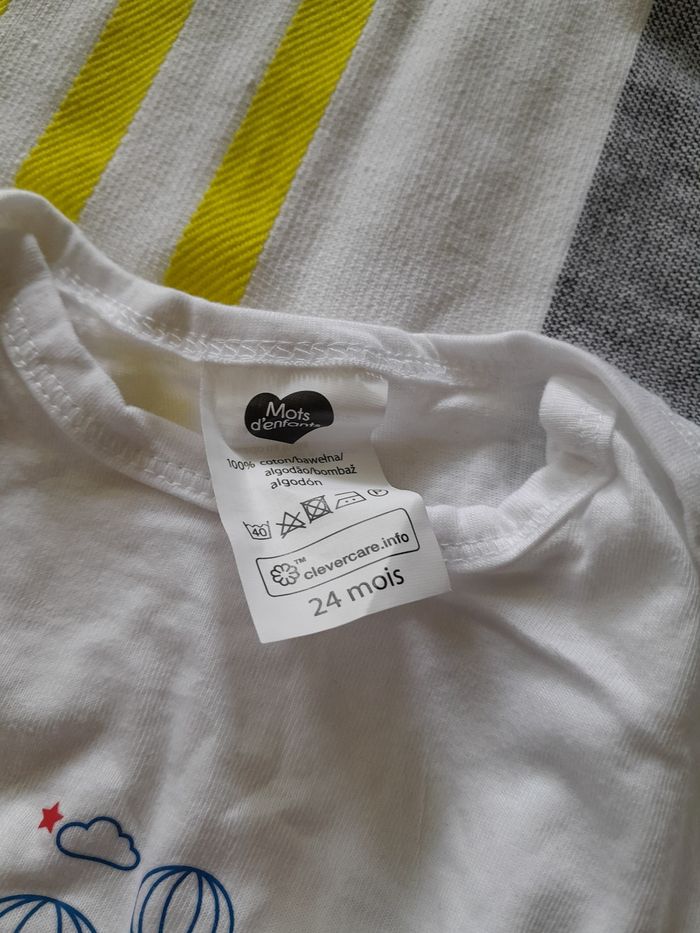 Lot de 4 boys 24 mois manche longue ou courtes imprimé ou uni différentes marque - photo numéro 9