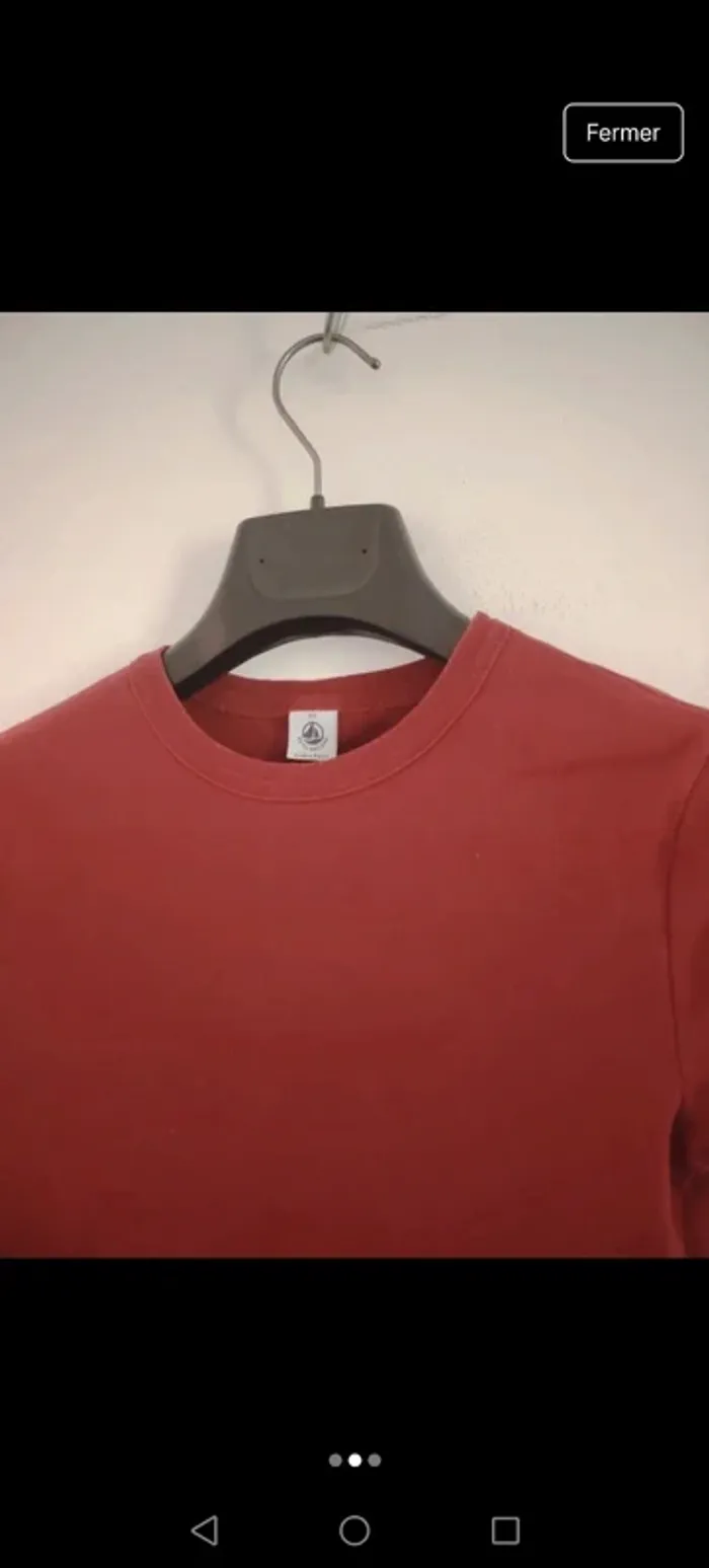 Tee-shirt petit bateau XS - photo numéro 2