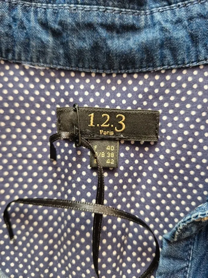 Robe jeans 40  1.2.3 - photo numéro 6