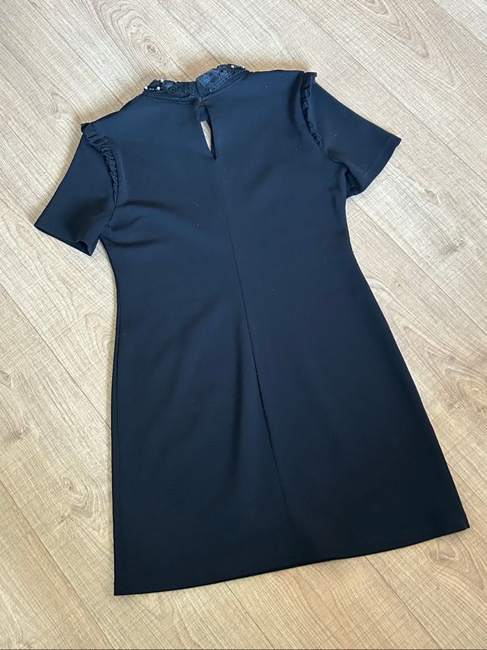 Robe noire avec strass à manches courtes Morgan taille 40 TBE - photo numéro 8