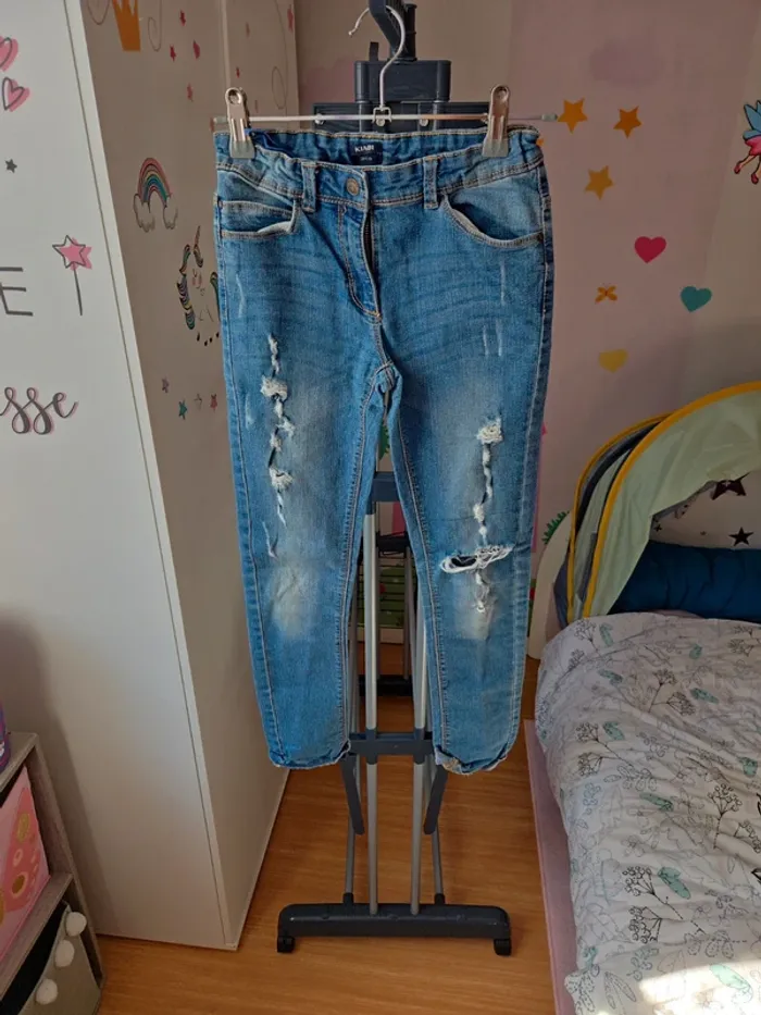 Jean fille kiabi slim taille 10 ans