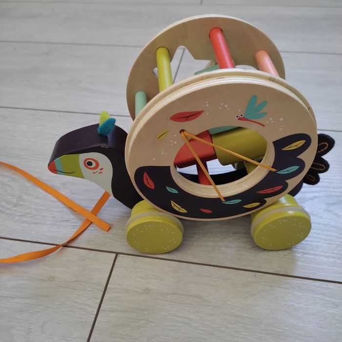 toucan moulin roty boîte à formes à tirer - photo numéro 2