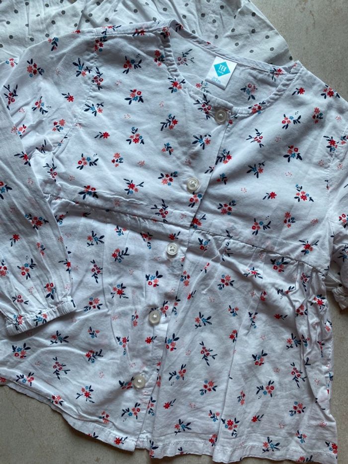 Lot de 3 chemise blouse fille Tex - photo numéro 8