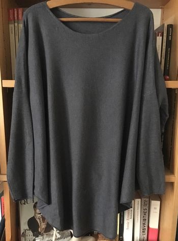 Pull ample gris TU