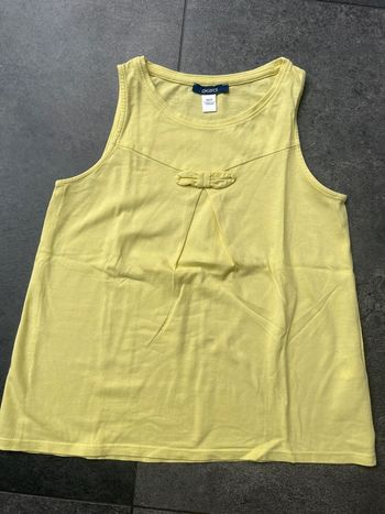 Top fille 8 ans jaune Okaidi
