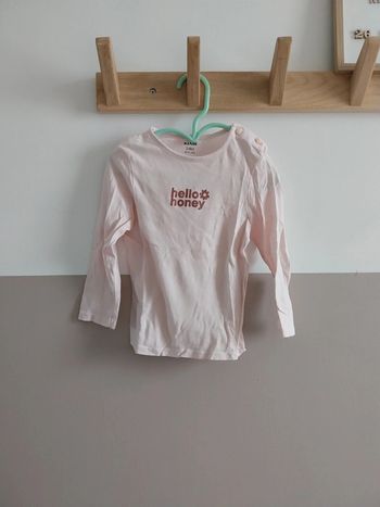 Tee shirt manches longues 24 mois