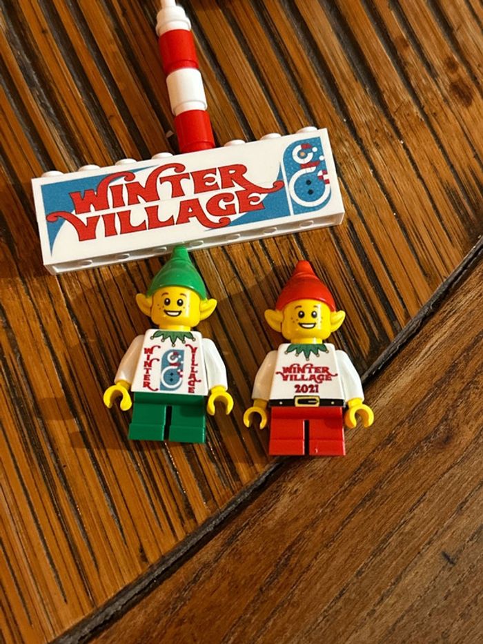 Figurine et briques Lego Custom, Winter village - photo numéro 2