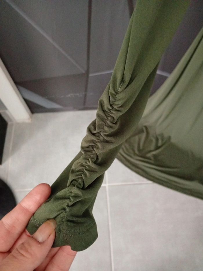 Robe longue kaki - photo numéro 4