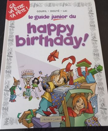 Livre la guide  juinoir  du happy Birthday
