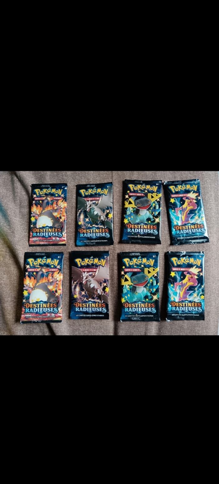 Artset Booster Pokemon destinées radieuses
