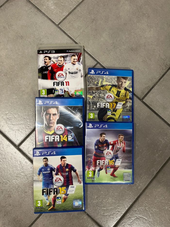 Lot jeux PS3-PS4