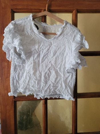 Haut dos smocks zara L