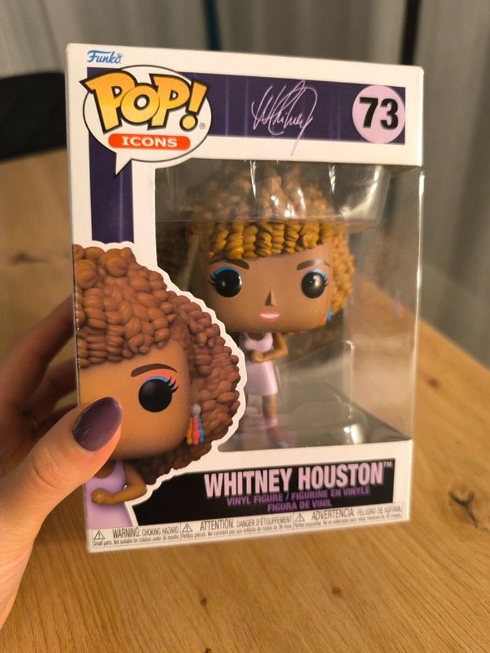 Funko pop , Whitney Houston, N°73 , neuf , boîte d'origine