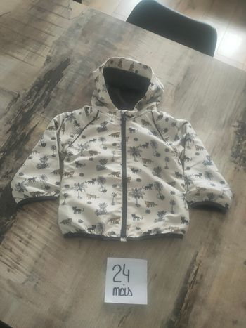 Veste coupe vent Kiabi 24 mois garçon