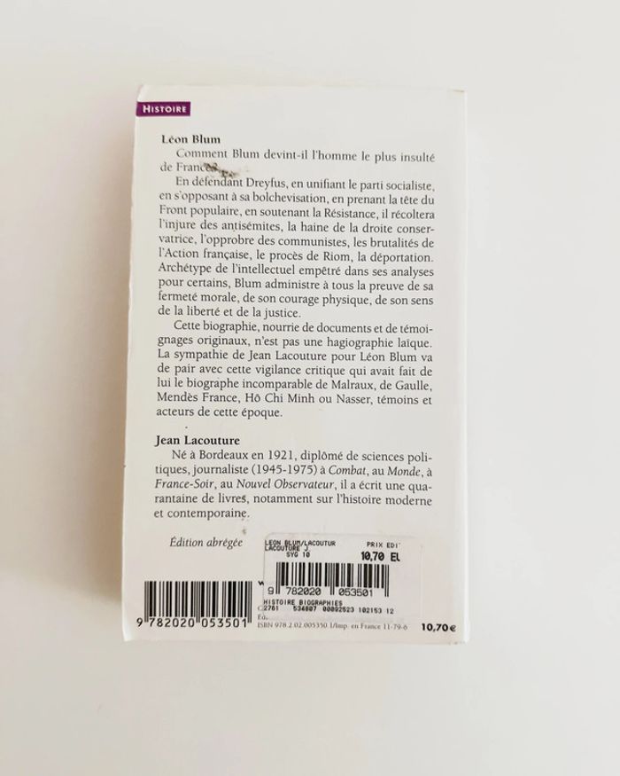 Leon Blum - Jean Lacouture - photo numéro 2