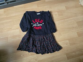 Robe lulu castagnette taille 4 ans