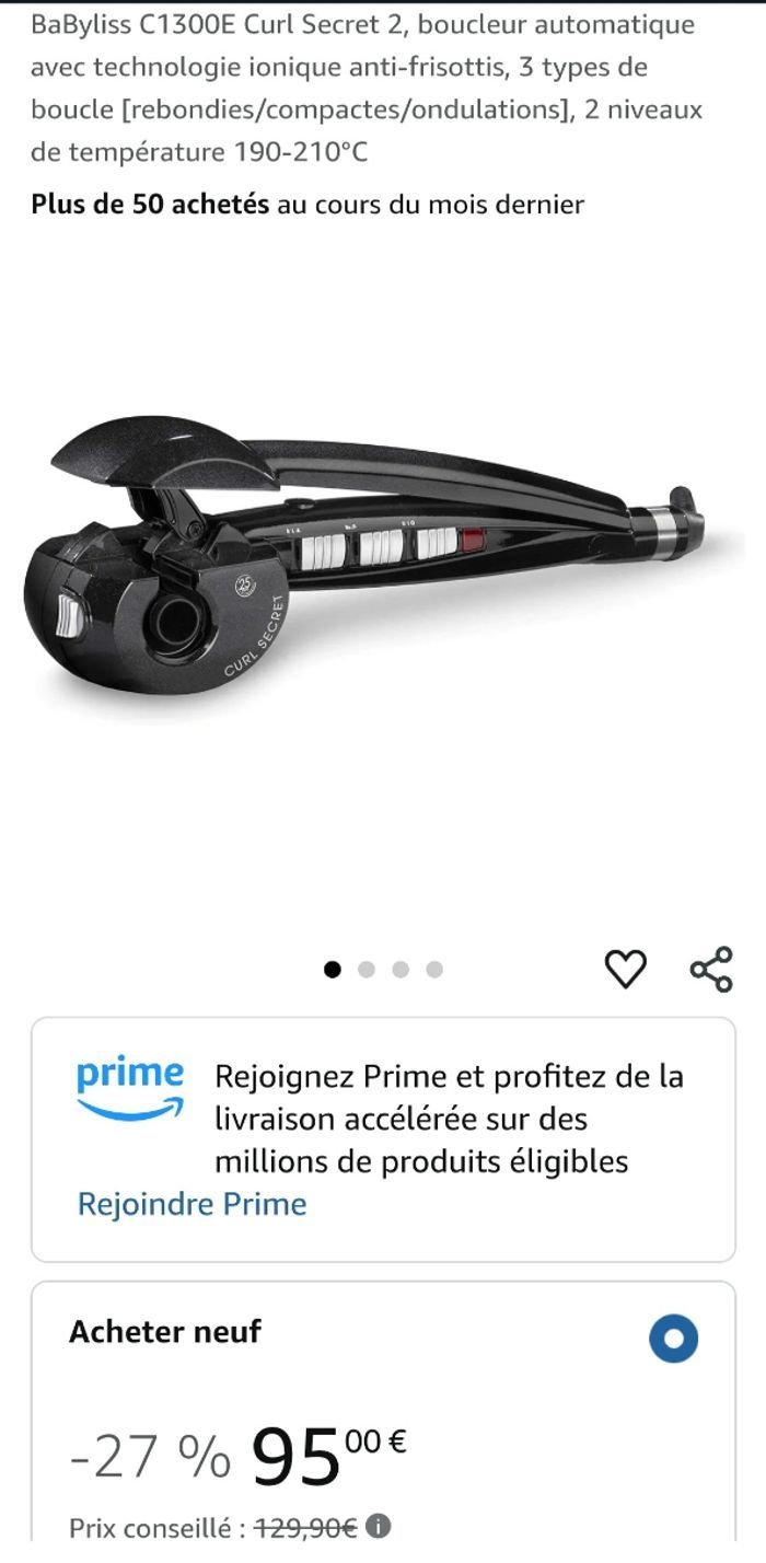 Boucleur automatique BaByliss Curl Secret 2 - photo numéro 3