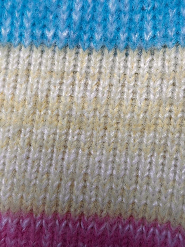 Pull multicolore pastel Kilky taille unique - photo numéro 3