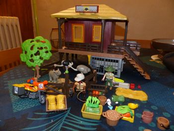 PLaymobils Lot savane safari OAMBATI STATION