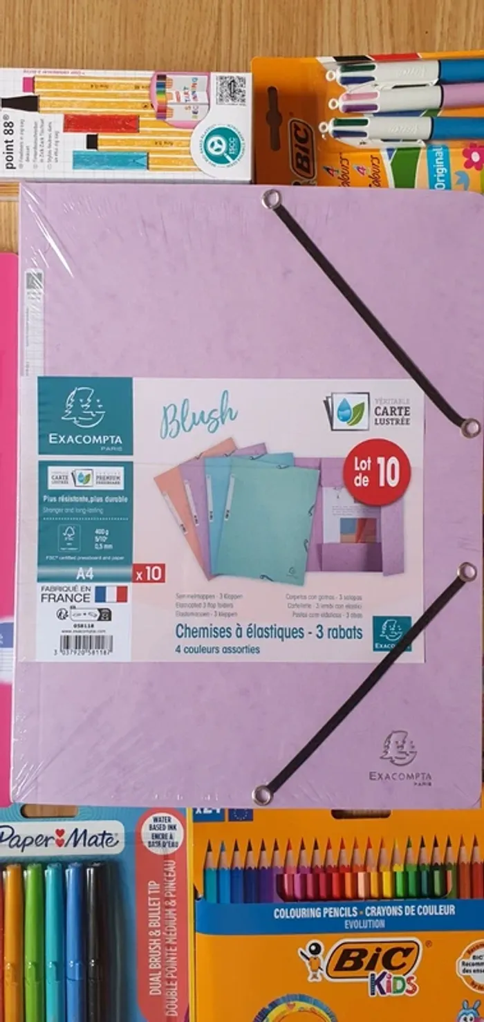 Lot complet fournitures scolaires de marque - photo numéro 14