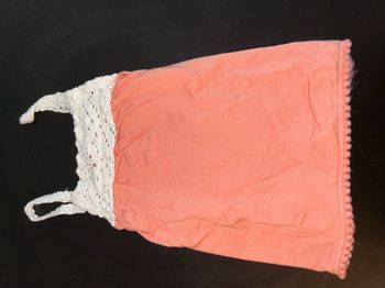 T-shirt a bretelles- 6 mois