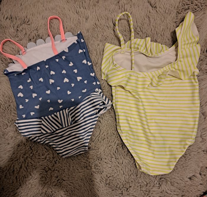Lot 2 maillots de bain bébé fille - photo numéro 2