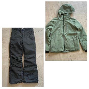 Veste de ski chaude imperméable+pantalon
