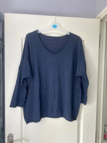 Pull taille unique large