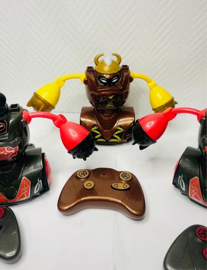 Lot de 3 robots de combat viking - photo numéro 3