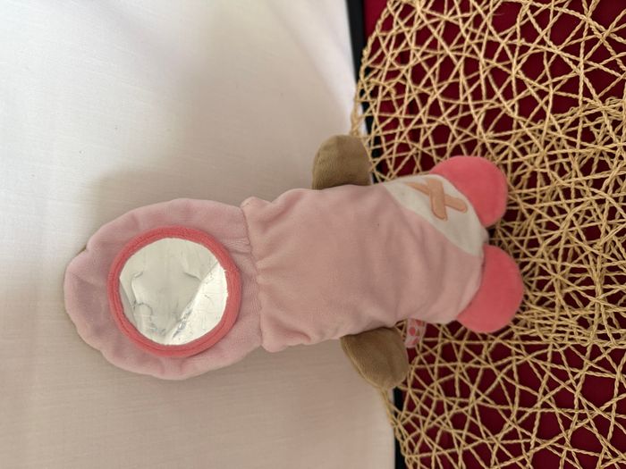 Nattou Doudou d'Activité Girafe miroir endommagé - photo numéro 3