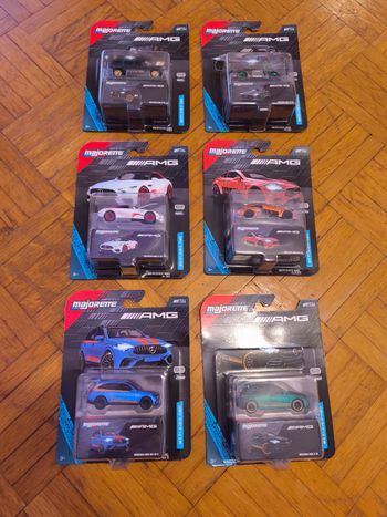 Lot voitures Majorette AMG