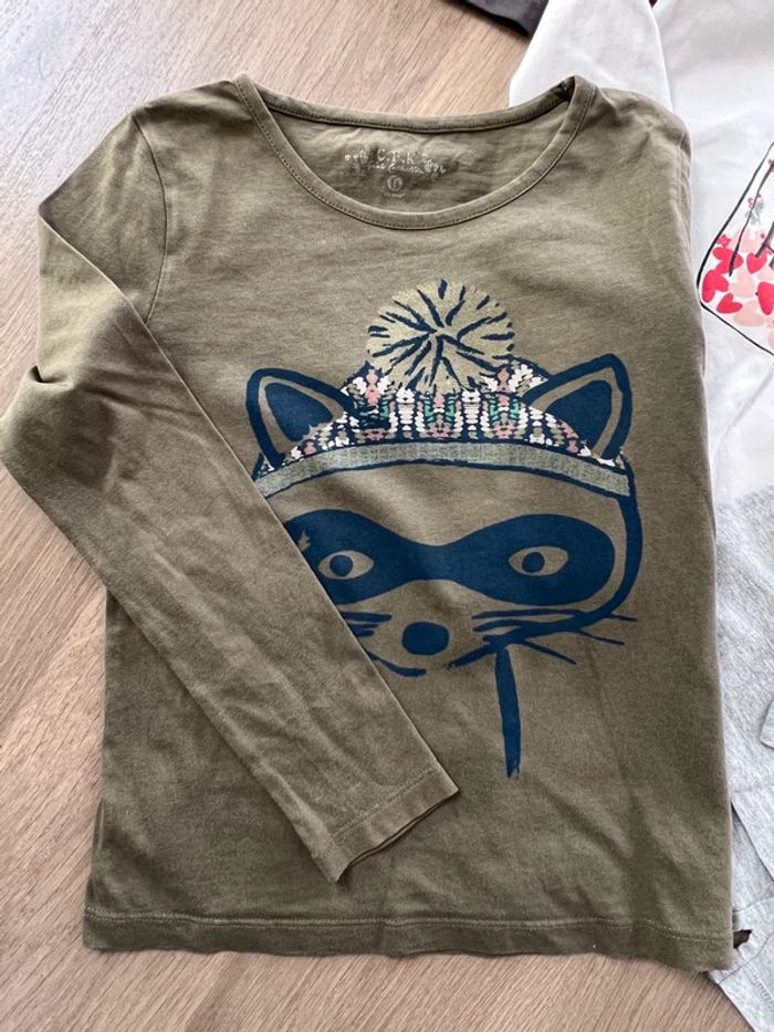Lot 5 tee shirt manches longues - photo numéro 6
