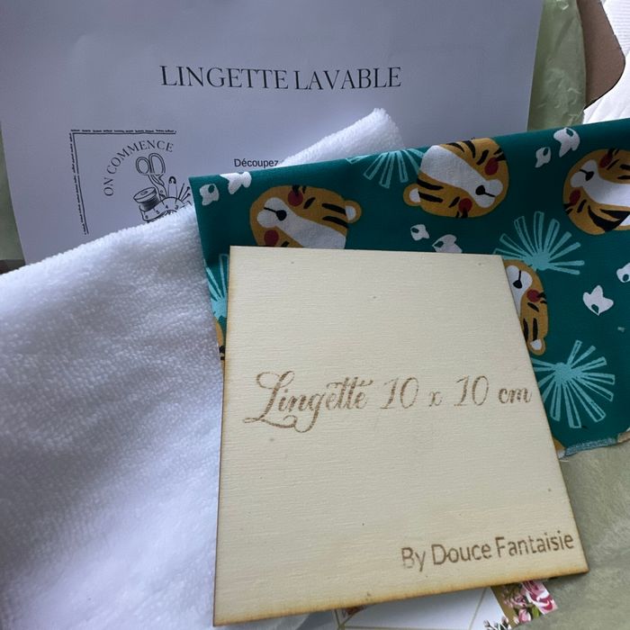 Kit couture lingettes lavables - photo numéro 3