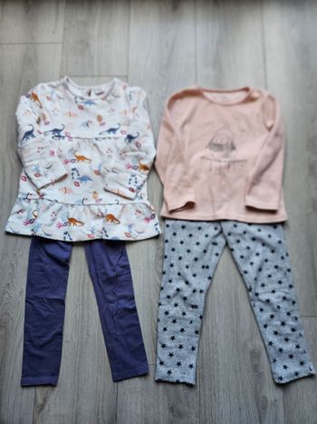 Lot de 2 pyjamas 5 ans