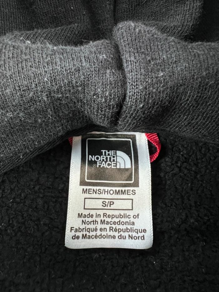 Pull sweat à capuche The North Face logo brodé Noir Taille S - photo numéro 9