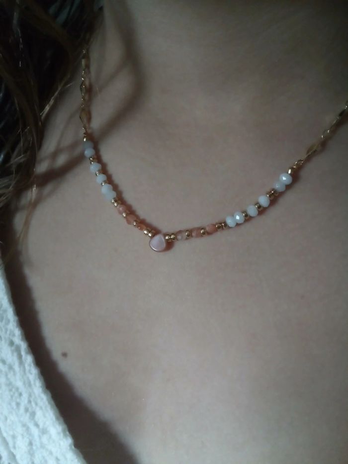 Collier en pierres naturelles semi précieuses