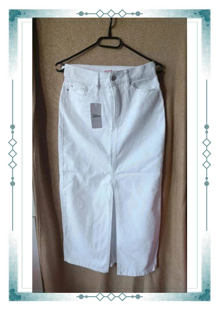 🌺 NEUF jupe longue en jean - photo numéro 6