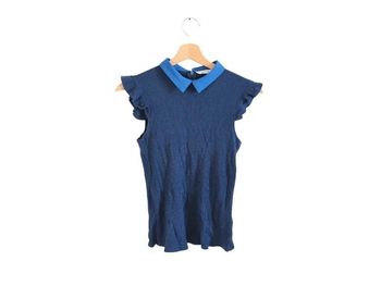 C58 blouse bleu MademoiselleR XS