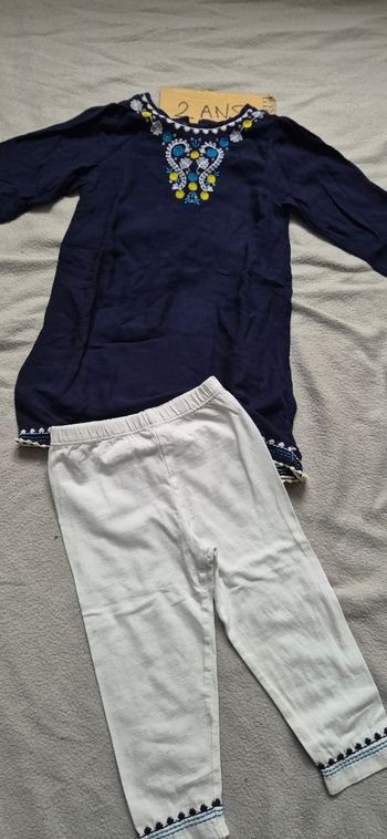 Ensemble fille 24 mois