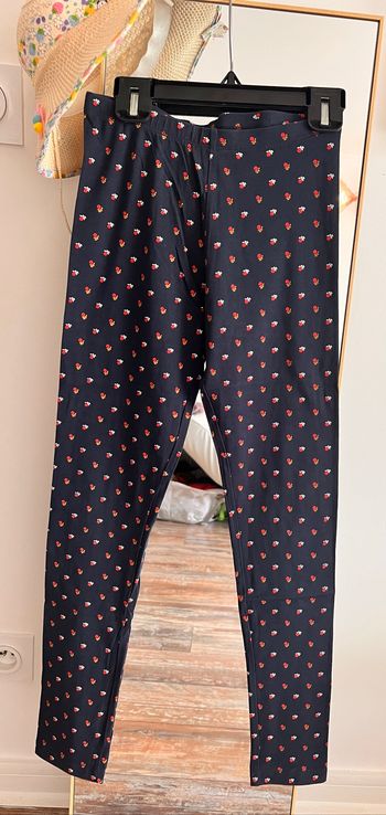 Taille 12 legging motifs Monoprix neuf