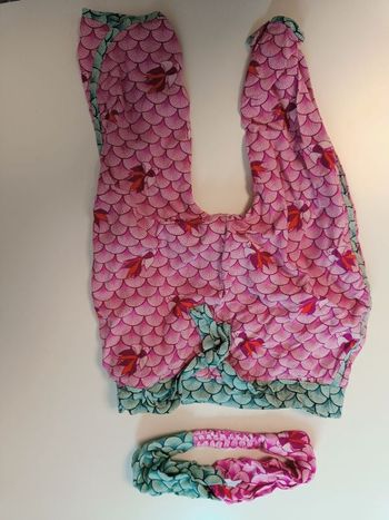 Sarouel kiabi+ bandeau 12 mois