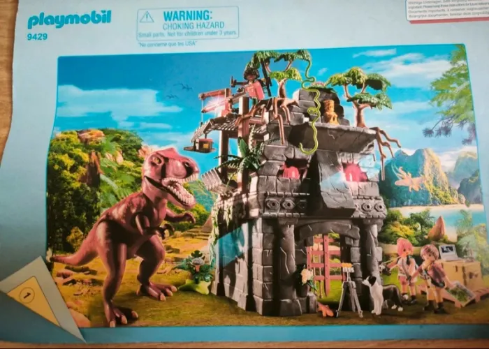 Playmobil Dinosaure 9429 Campement explorateur et tyrannosaure - photo numéro 4