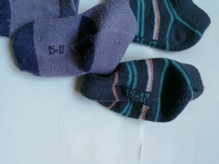 4 paires de chaussettes 15-17 - photo numéro 3