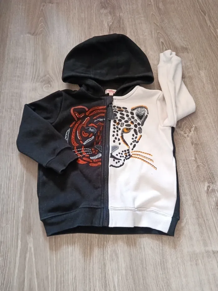 Gilet à capuche 3 ans