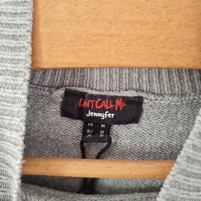Pull col roule gris jennyfer - photo numéro 3