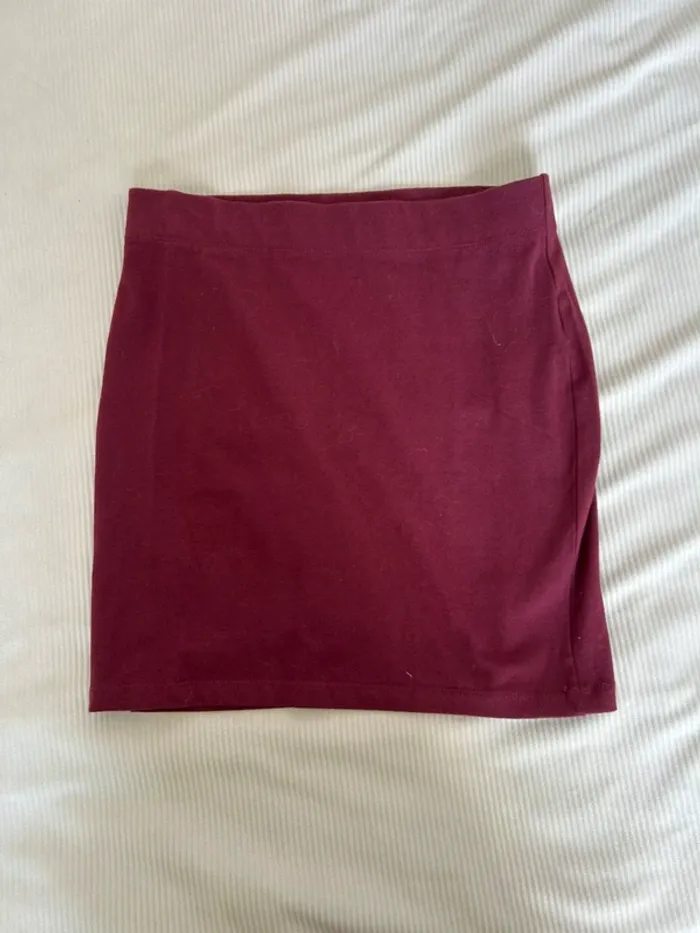 Mini jupe bordeaux 38/40