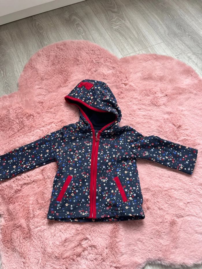 Gilet / veste capuche bébé fille 9 mois - photo numéro 2