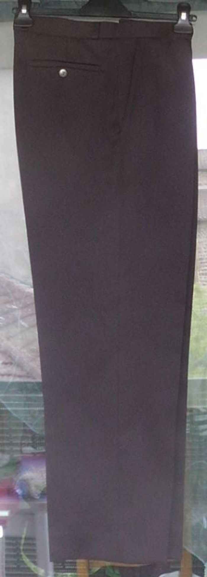 Pantalon à pinces noir