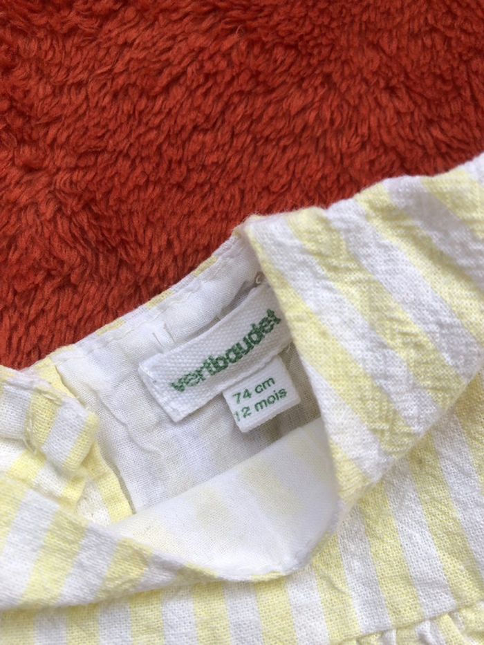Ensemble robe et bloomer - 12 mois - photo numéro 2