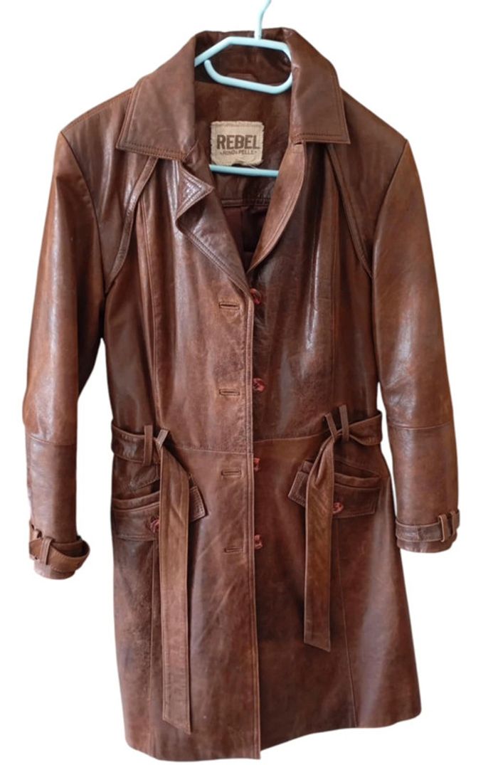 Veste en cuir Rebel by Rhino & pelle